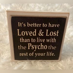 Home Decor-Sign